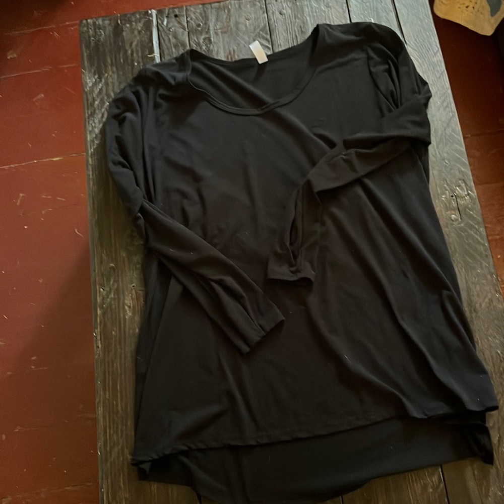 3XL Black LuLaRoe Lynnae top